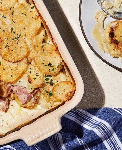 Scalloped Potatoes And Ham