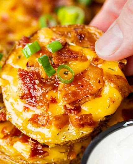 Baked Potato Slices