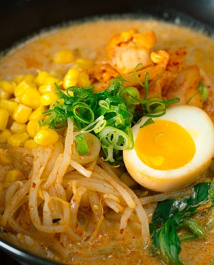 Vegetarian Ramen - Spicy Soy Milk Ramen