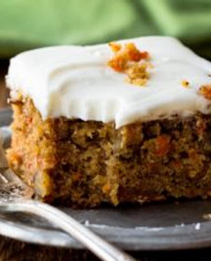 Pineapple Carrot Cake with Cream Cheese Frosting