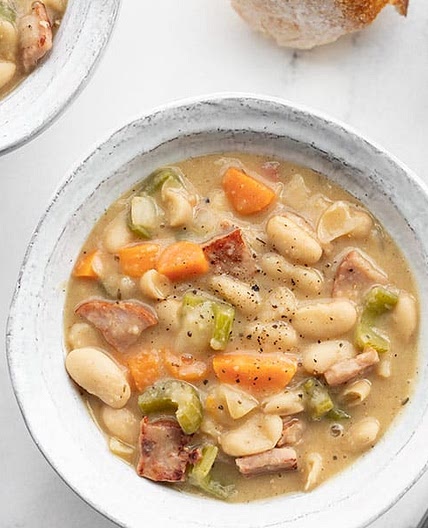 Chunky Ham and Bean Soup