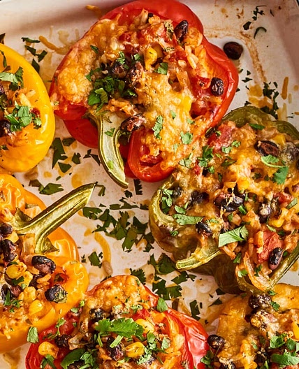 Vegetarian Stuffed Peppers