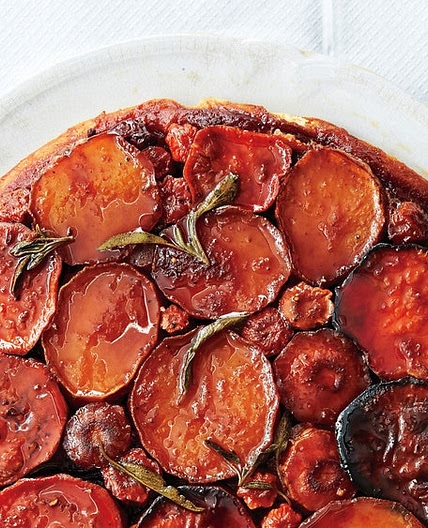 Root Vegetable Tarte Tatin