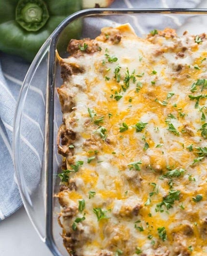 Mexican Taco Casserole (Low Carb)