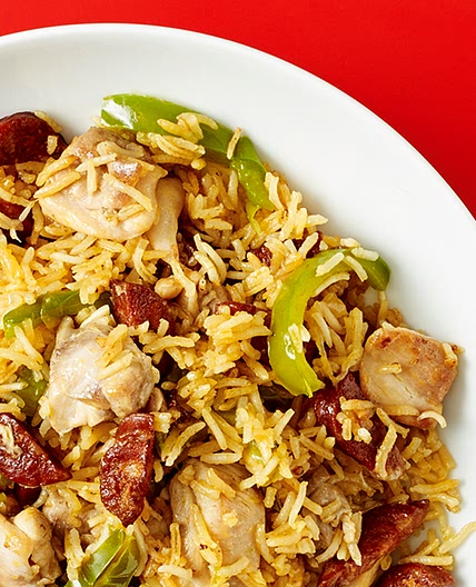 Chicken and chorizo rice