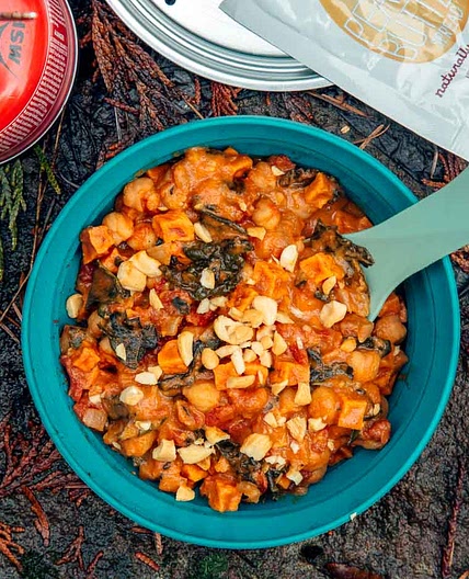 Dehydrated Sweet Potato Peanut Stew