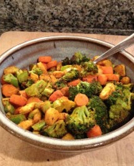 Indian-Spiced Roasted Vegetables