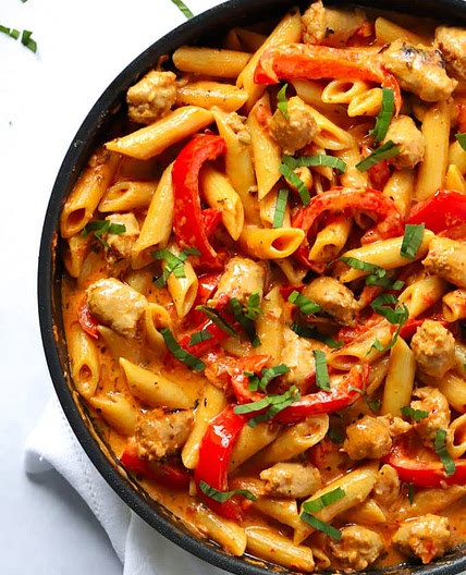 Creamy Sausage Pasta