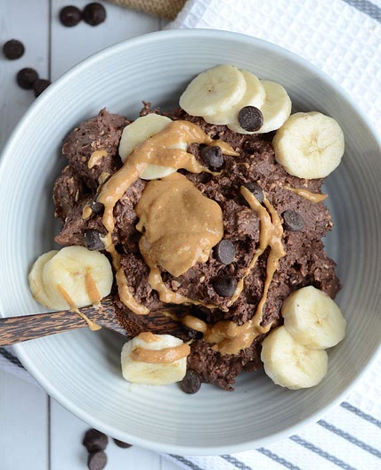 Brownie Batter Overnight Protein Oats