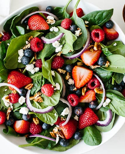 Berry Spinach Salad
