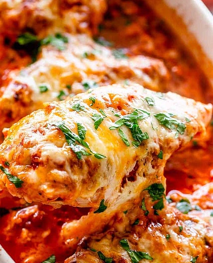 Baked Salsa Chicken
