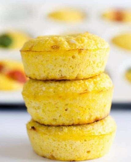 Cauliflower Cheese Egg Muffins