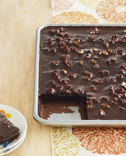 The Best Chocolate Sheet Cake Ever