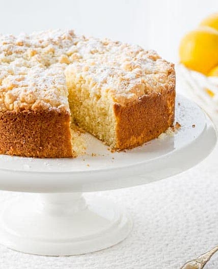 Lemon Crumble Breakfast Cake