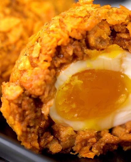 달걀미트볼 l 편의점 재료로 만드는 반숙란 미트볼 ★