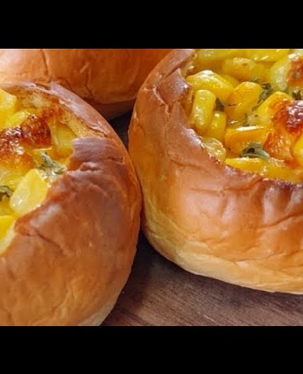 아침식사 굿굿! 노오븐 에어프라이어 스위트콘 콘옥수수 치즈 모닝빵