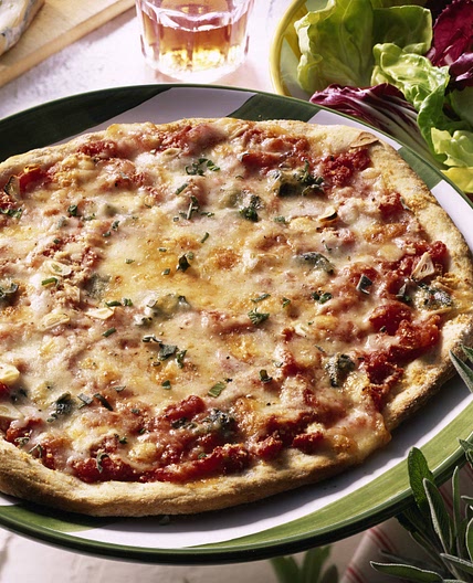 Pizza quattro formaggio