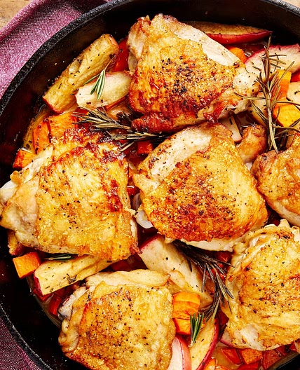 Apple Cider Glazed Chicken