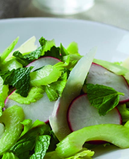 Celery, Radish, and Herb Salad - Ellie Krieger