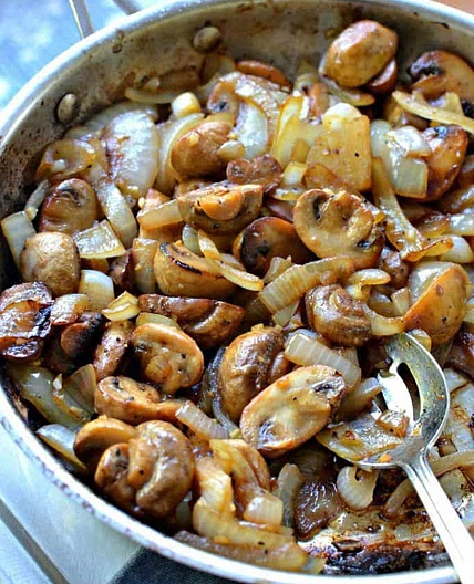 Sauteed Mushrooms and Onions