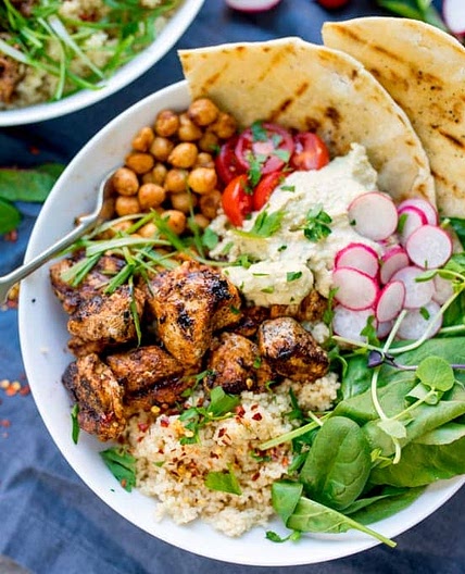 Spicy Chicken Nourish Bowl