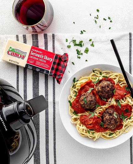 Air Fryer Cheddar Meatballs