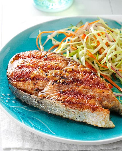 Barbecued Alaskan Salmon