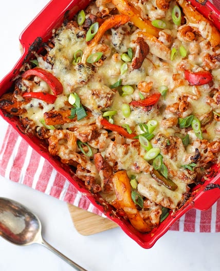 Chicken Fajita Pasta Recipe
