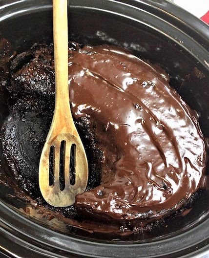 Slow Cooker Chocolate Lava Cake