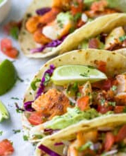 Epic Baja Fish Tacos with Avocado Crema