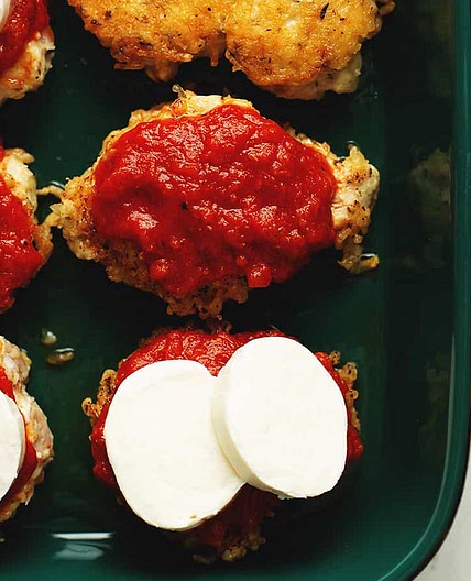 Keto Chicken Parmesan - 4 Net Carbs!