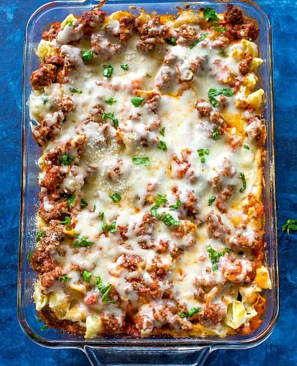 Unstuffed Shells Casserole