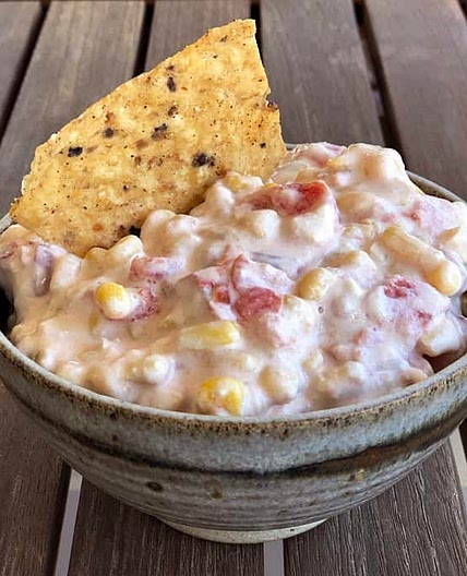Easy 3-Ingredient Crock Pot Corn Dip Recipe