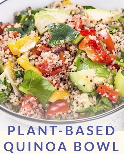 Plant-Based Quinoa Bowl - Dr Sebi's Cell Food
