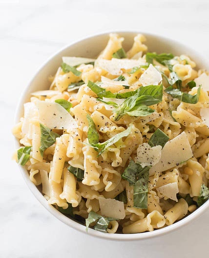 Basil Lemon Pasta Salad