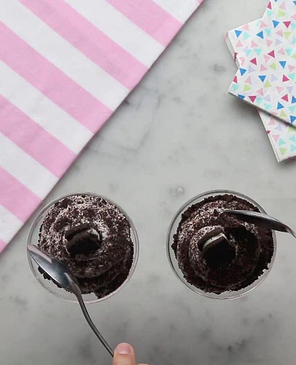 Cookies And Cream Mousse Recipe by Tasty