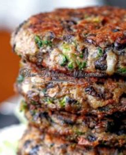 Chunky Portabella Veggie Burgers