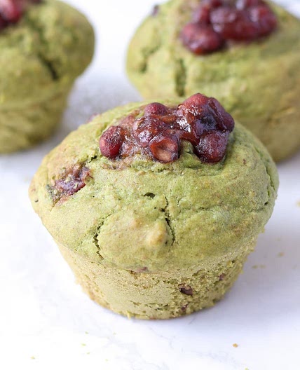 Vegan Matcha Muffins