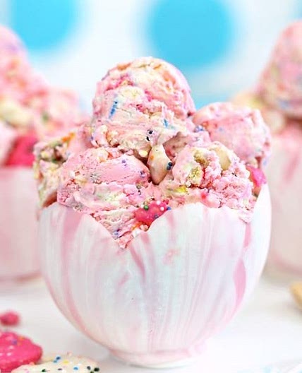 Circus Animal No-Churn Ice Cream