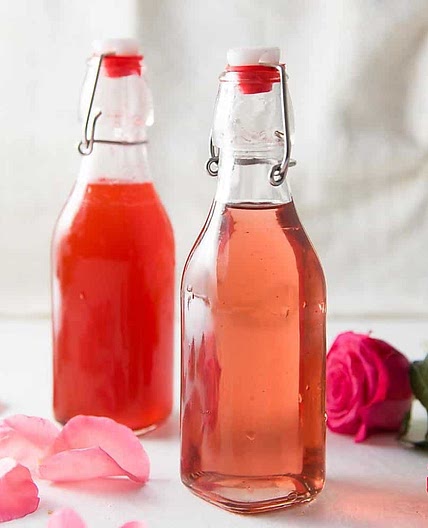 Rose Syrup for Cocktails (Falooda Syrup)