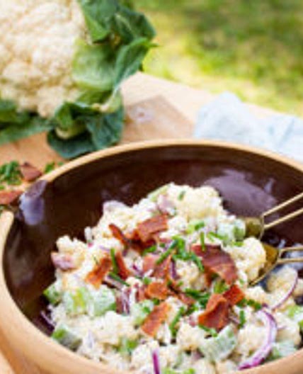Keto cauliflower ‘potato’ salad