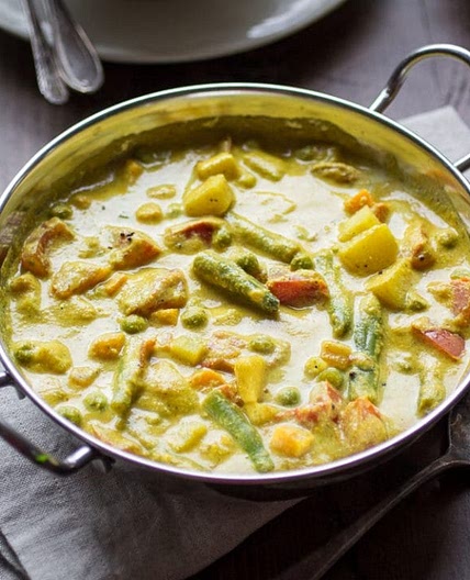 Creamy Indian Vegetable Korma