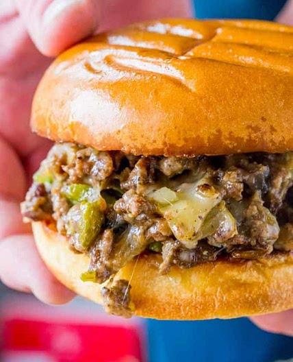 Philly Cheese Steak Sloppy Joes