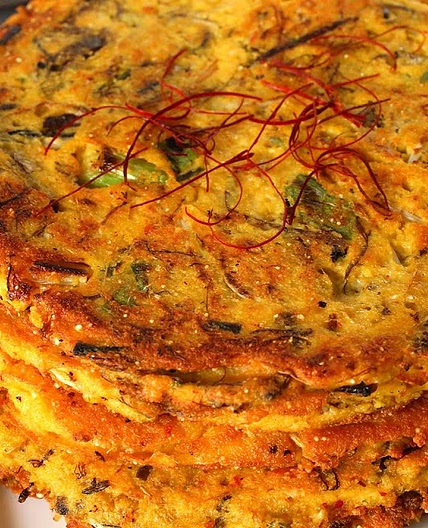 Mung Bean Pancakes (Bindaetteok)