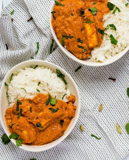 Butter Halloumi Curry