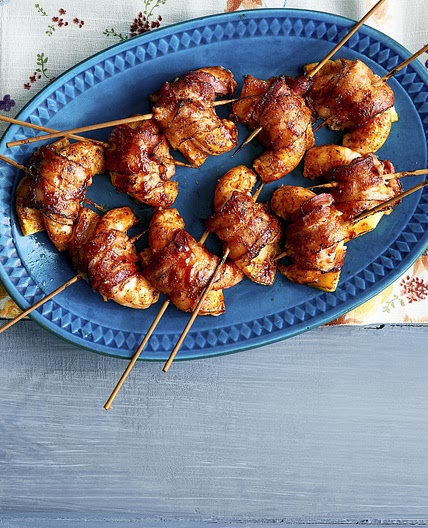 Bacon-Shrimp Skewers