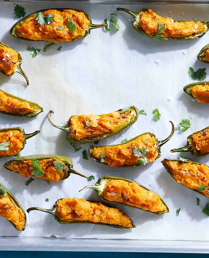 Sweet Potato Jalapeño Poppers