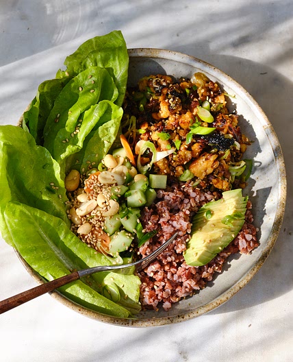 Spicy Tempeh Crumble Bowl