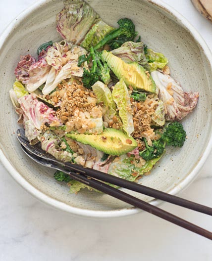 California Miso Avocado Salad