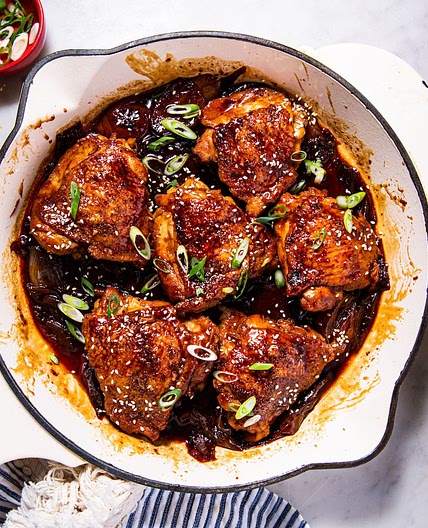 Braised Chicken Thighs